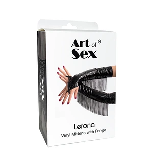 Вінілові мітенки Art of Sex - Lerona, , колір чорний