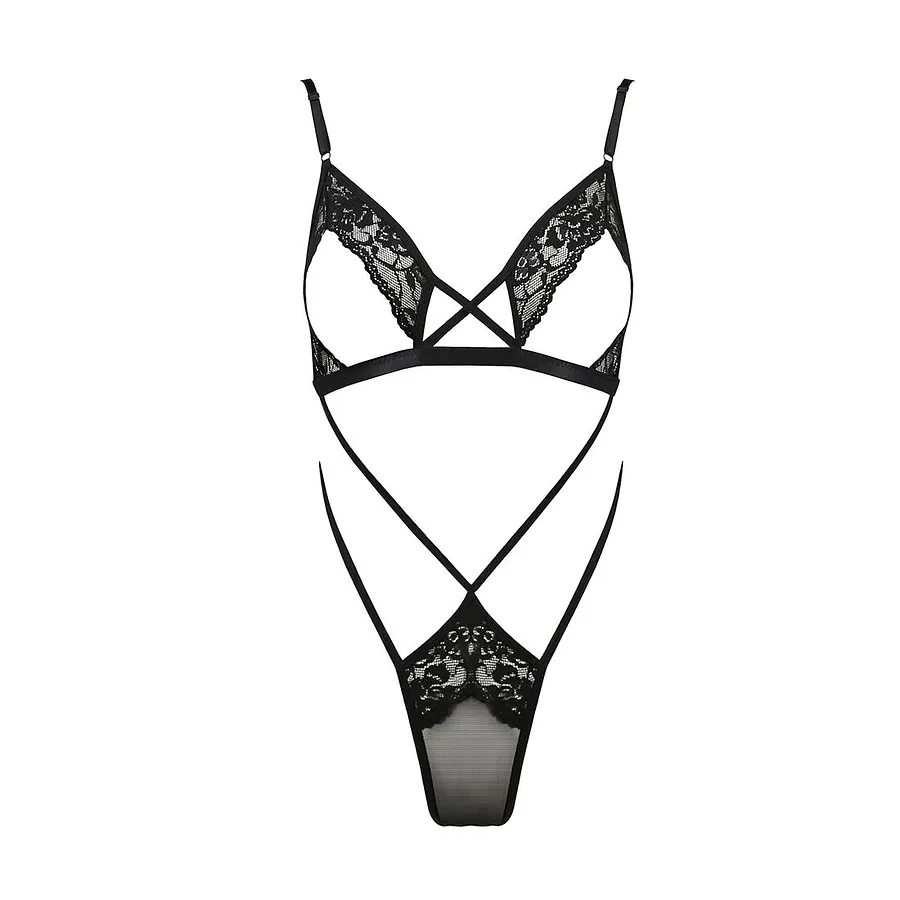Боді монокіні з відкритими грудьми Passion DIABOLINA BODY