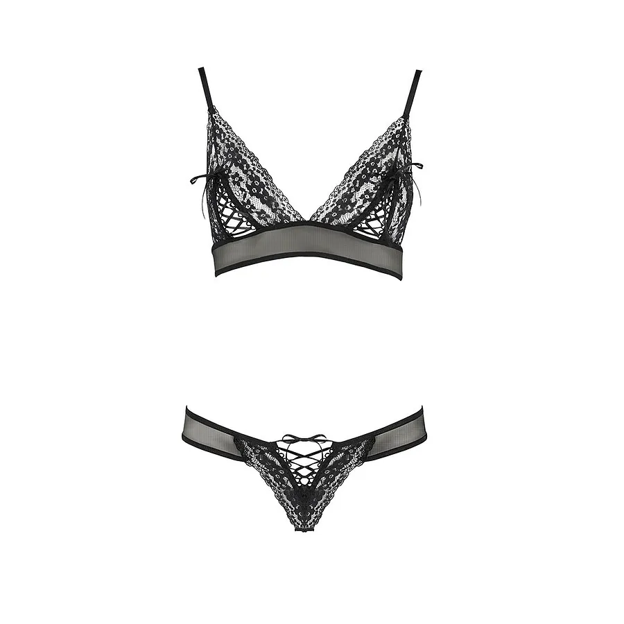 Комплект білизни Passion ERZA SET , , ліф і трусики