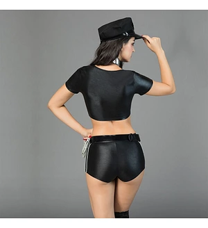 Еротичний костюм поліцейської "Чарівна Бонні" One Size Black