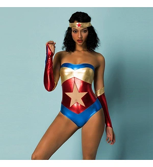 Еротичний рольовий костюм "Wonder Woman" One Size
