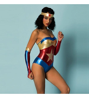 Еротичний рольовий костюм "Wonder Woman" One Size