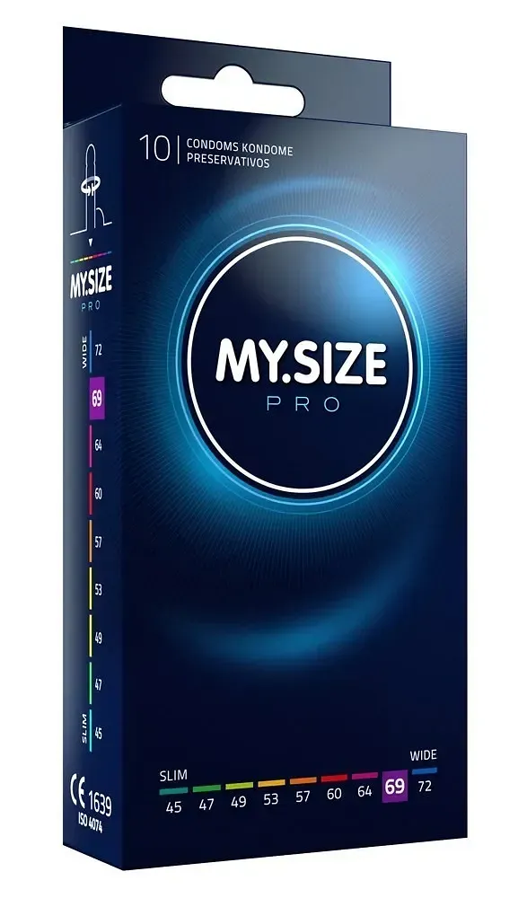 Латексні презервативи MY.SIZE Extra Large 69 мм