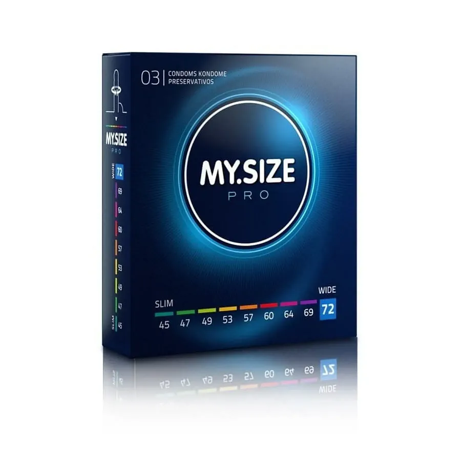 Латексні презервативи MY.SIZE Extra Large 72 мм