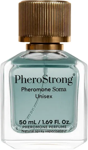 Парфуми унісекс із феромонами PheroStrong Soma з нотами тютюну, кави та сандалу, 50 мл
