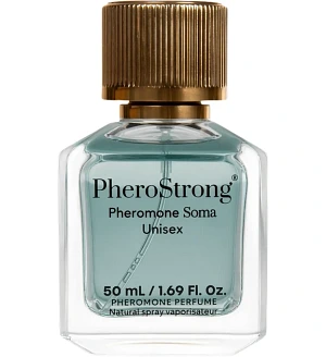 Парфуми унісекс із феромонами PheroStrong Soma з нотами тютюну, кави та сандалу, 50 мл