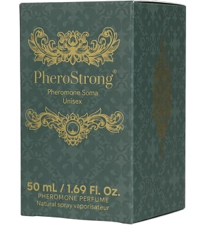 Парфуми унісекс із феромонами PheroStrong Soma з нотами тютюну, кави та сандалу, 50 мл