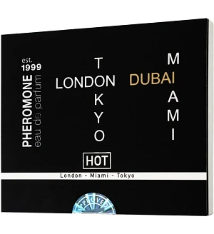 Набір парфумів з феромонами для чоловіків HOT LMTD Pheromone Perfume Men, 4×5 мл