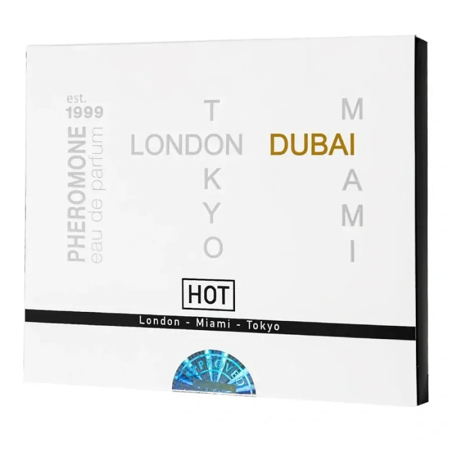 Набір парфумів з феромонами для жінок HOT LMTD Pheromone Perfume Women, 4×5 мл
