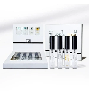 Набір парфумів з феромонами для жінок HOT LMTD Pheromone Perfume Women, 4×5 мл