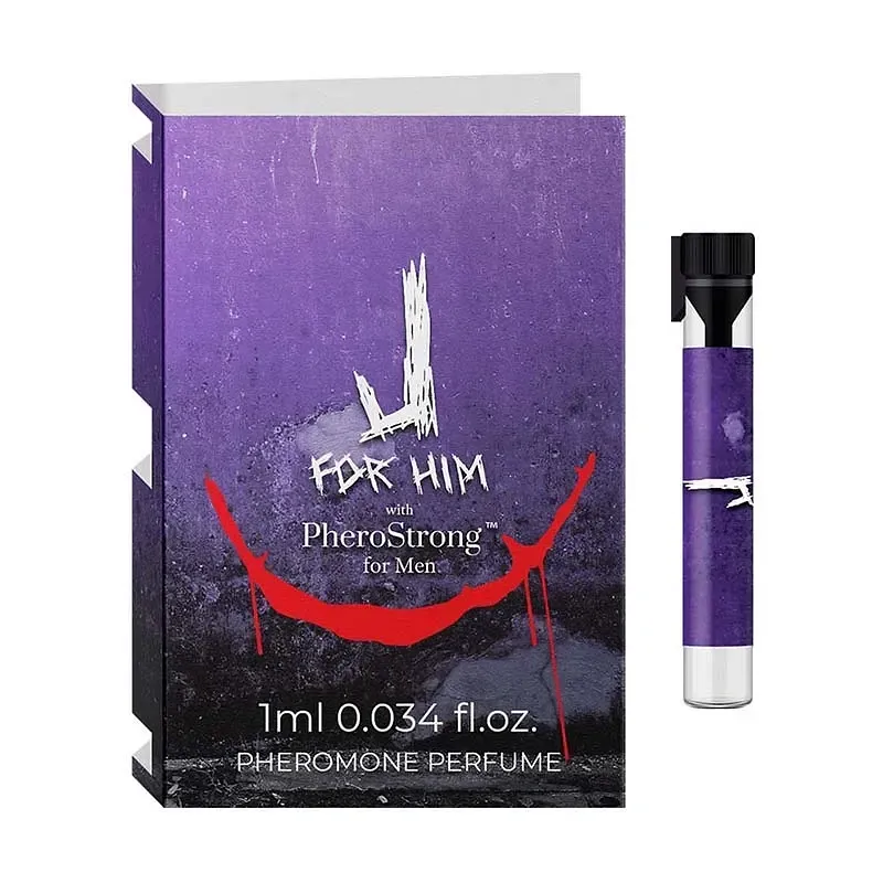 Парфуми з феромонами J for Him with PheroStrong для чоловіків, 1 мл