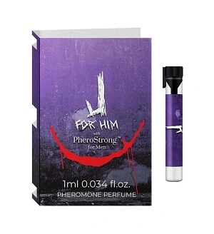 Парфуми з феромонами J for Him with PheroStrong для чоловіків, 1 мл