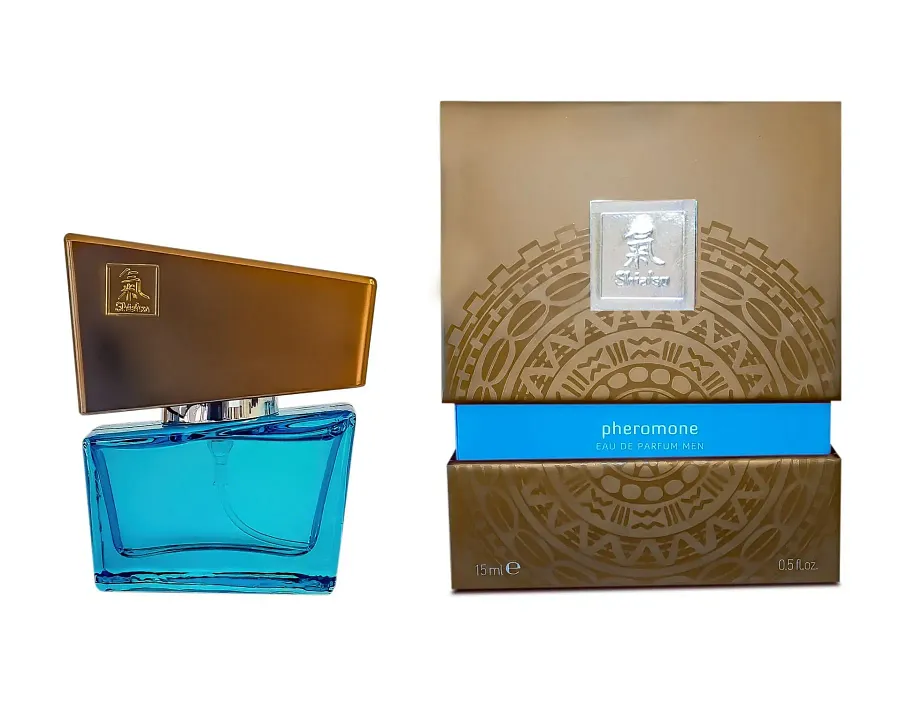 Чоловічі парфуми з феромонами SHIATSU Pheromone Fragrance Men Light Blue, 15 мл