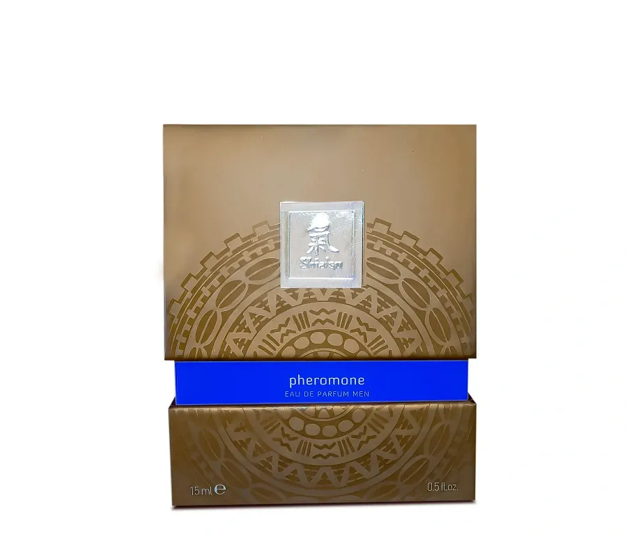 Чоловічі парфуми з феромонами SHIATSU Pheromone Fragrance Men Dark Blue, 15 мл