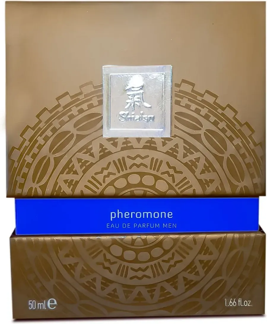 Чоловічі парфуми з феромонами SHIATSU Pheromone Fragrance Men Dark Blue, 50 мл