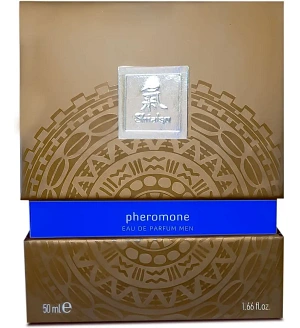 Чоловічі парфуми з феромонами SHIATSU Pheromone Fragrance Men Dark Blue, 50 мл