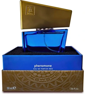 Чоловічі парфуми з феромонами SHIATSU Pheromone Fragrance Men Dark Blue, 50 мл