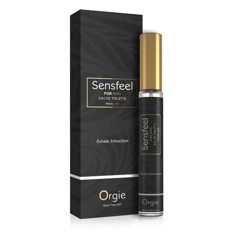 Чоловіча туалетна вода Orgie SENSFEEL з афродизіаком та феромонною формулою, 10 мл