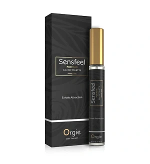 Чоловіча туалетна вода Orgie SENSFEEL з афродизіаком та феромонною формулою, 10 мл