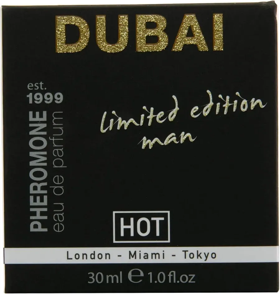 Туалетна вода для чоловіків HOT Dubai Limited Edition з феромонами, 30 мл