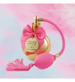 Парфуми для тіла з феромонами Bijoux Indiscrets Strawberry Bubble Gum з ароматом полуничної жуйки