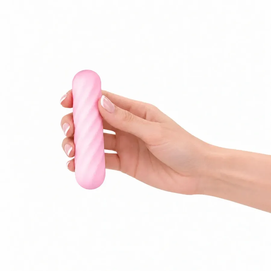 Суперм’яка віброкуля UNIVIBE Velvet з 10 режимами вібрації, рожева, 10,5 × 2,5 см.