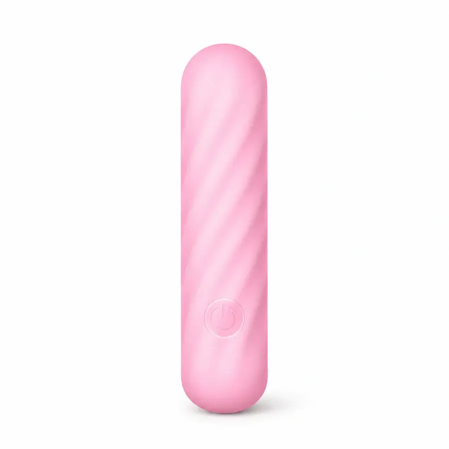 Суперм’яка віброкуля UNIVIBE Velvet з 10 режимами вібрації, рожева, 10,5 × 2,5 см.