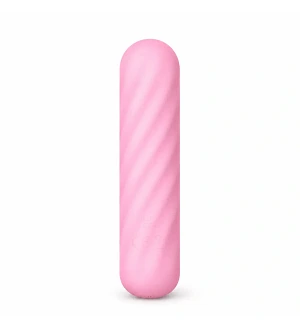 Суперм’яка віброкуля UNIVIBE Velvet з 10 режимами вібрації, рожева, 10,5 × 2,5 см.
