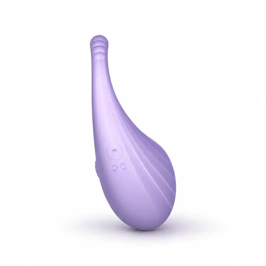 Віброкільце UNIVIBE Halo Lilac з керуванням через застосунок, 9 режимів вібрації, фіолетове.