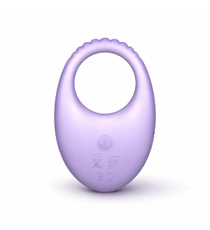 Віброкільце UNIVIBE Halo Lilac з керуванням через застосунок, 9 режимів вібрації, фіолетове.