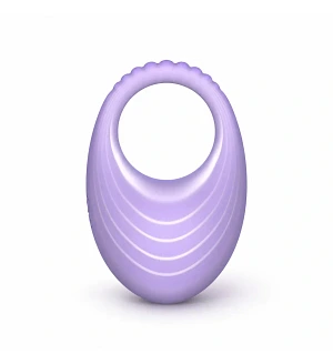 Віброкільце UNIVIBE Halo Lilac з керуванням через застосунок, 9 режимів вібрації, фіолетове.