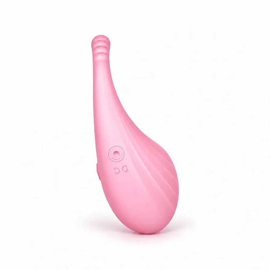 Віброкільце з керуванням через застосунок UNIVIBE Halo Rose, рожеве, 8,57 × 5,65 × 3,79 см.