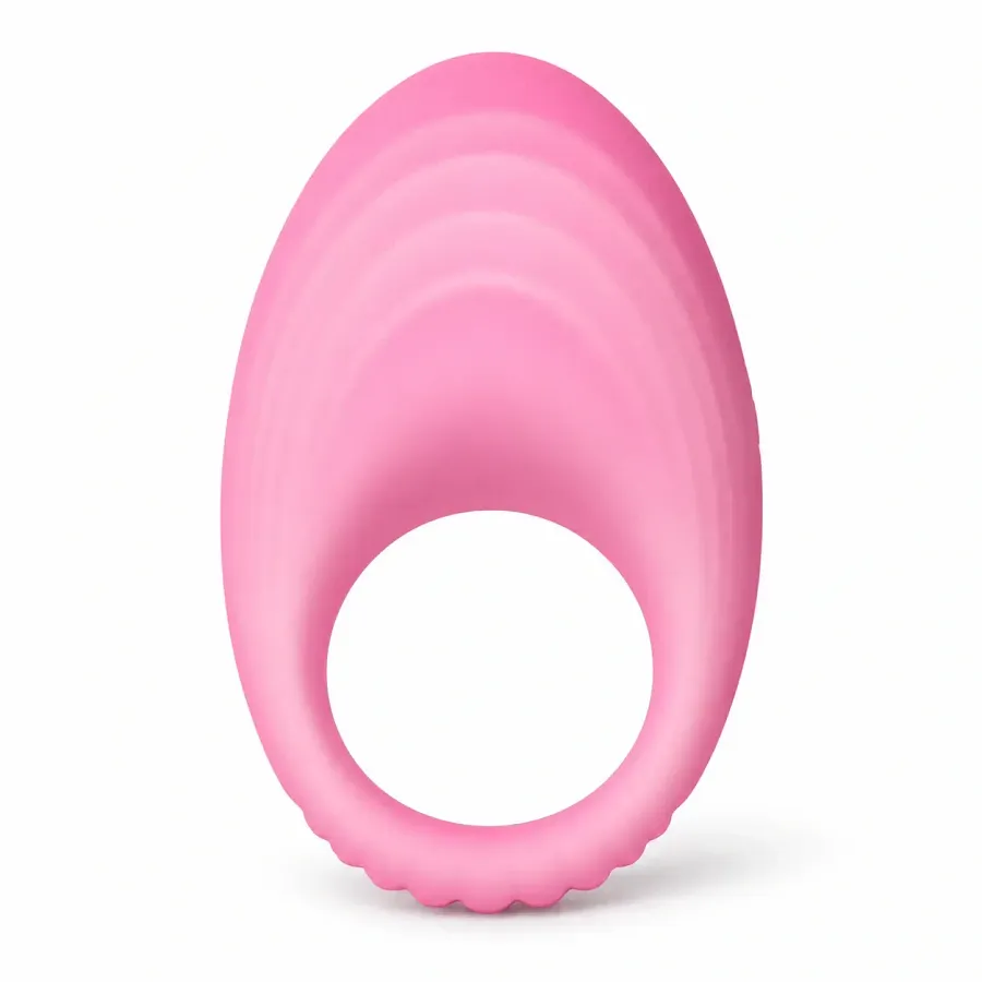 Віброкільце з керуванням через застосунок UNIVIBE Halo Rose, рожеве, 8,57 × 5,65 × 3,79 см.