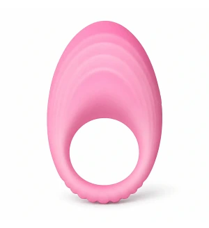 Віброкільце з керуванням через застосунок UNIVIBE Halo Rose, рожеве, 8,57 × 5,65 × 3,79 см.