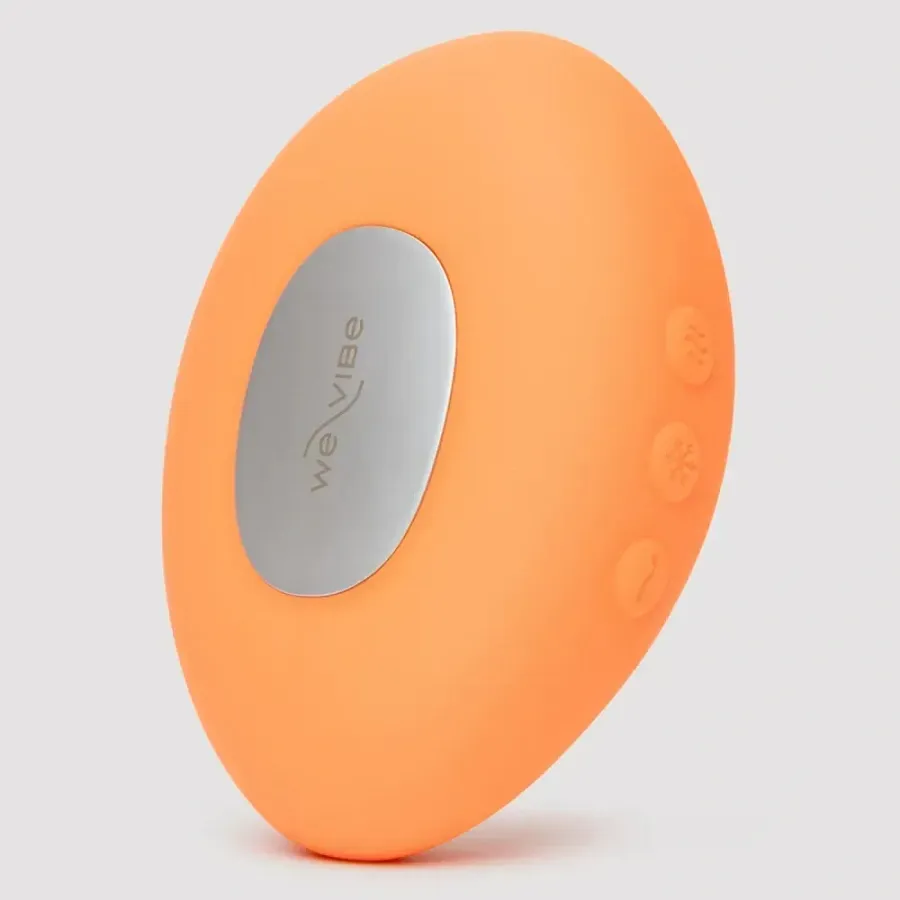 Кліторальний вібратор We-Vibe Temp Tangerine з функцією нагрівання та охолодження, помаранчевий.