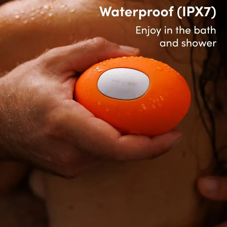 Кліторальний вібратор We-Vibe Temp Tangerine з функцією нагрівання та охолодження, помаранчевий.