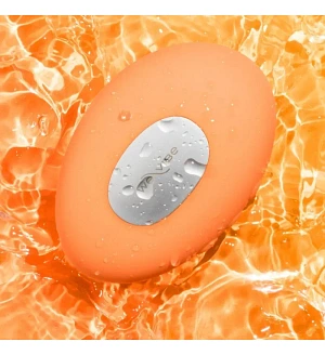 Кліторальний вібратор We-Vibe Temp Tangerine з функцією нагрівання та охолодження, помаранчевий.