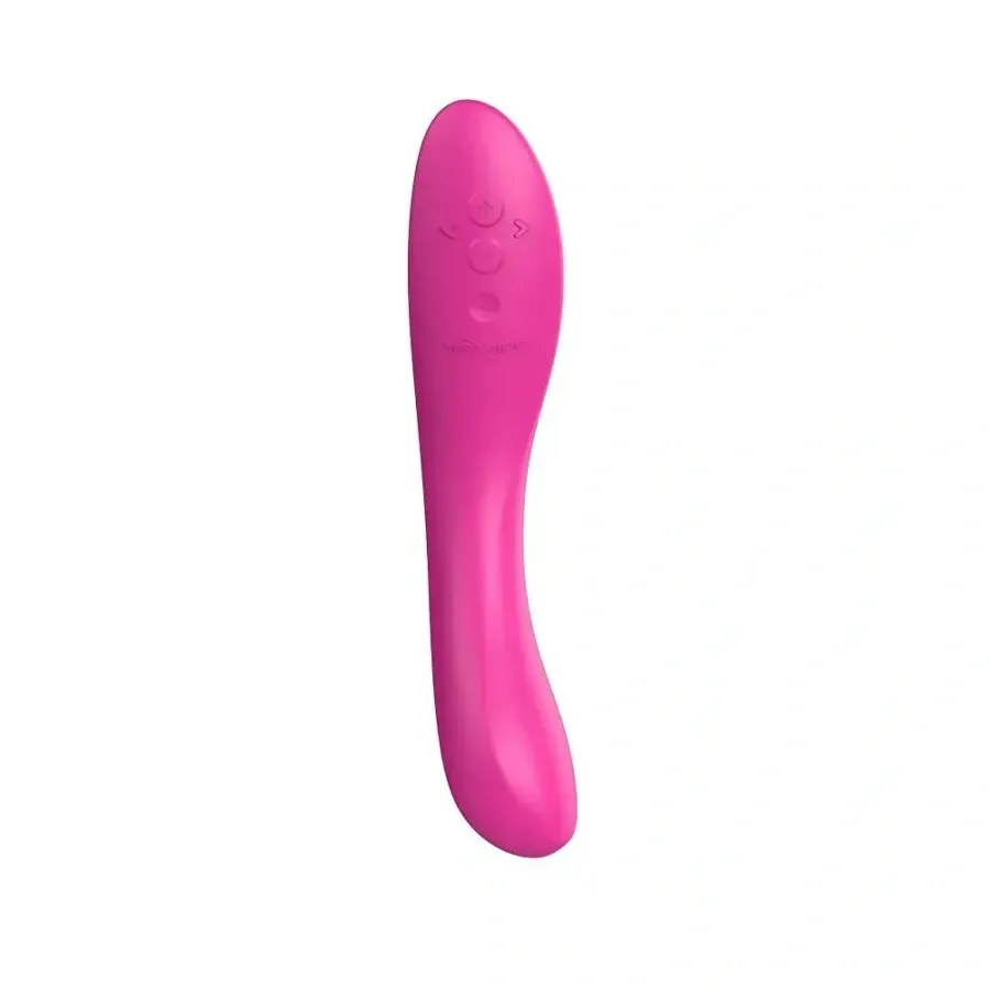 Вібратор для точки G We-Vibe Rave 2, силіконовий, рожевий, 19,3 × 3 см.