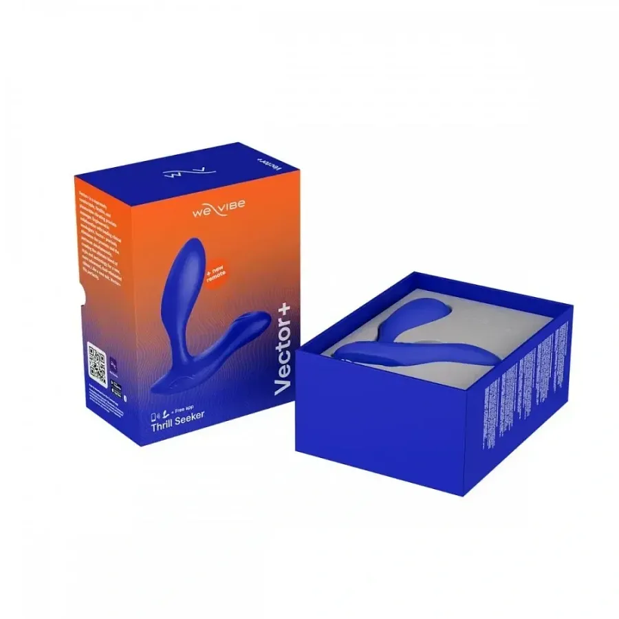Масажер простати WE-VIBE Royal Blue+ з пультом керування.