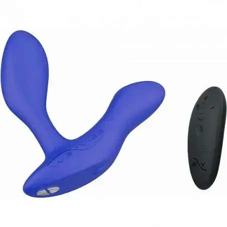Масажер простати WE-VIBE Royal Blue+ з пультом керування.