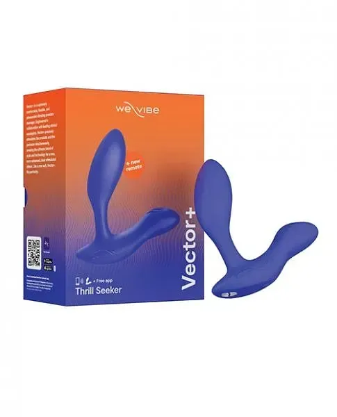 Масажер простати WE-VIBE Royal Blue+ з пультом керування.