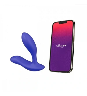 Масажер простати WE-VIBE Royal Blue+ з пультом керування.