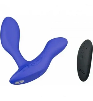 Масажер простати WE-VIBE Royal Blue+ з пультом керування.