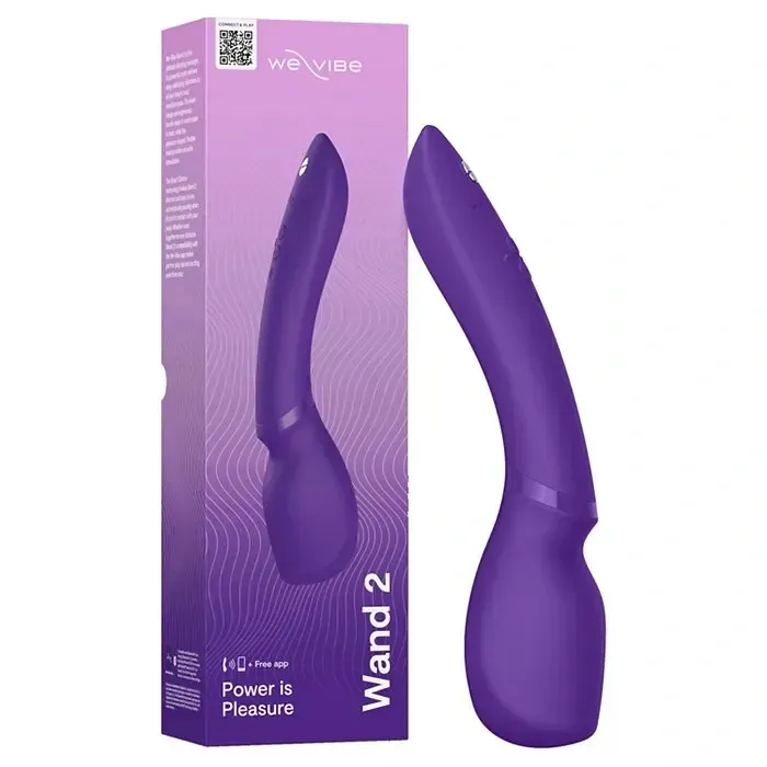 Смарт-вібромасажер We-Vibe Wand 2, фіолетовий.