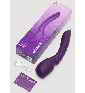 Смарт-вібромасажер We-Vibe Wand 2, фіолетовий.