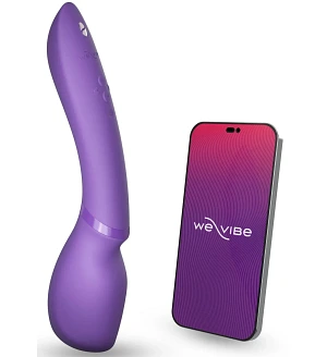 Смарт-вібромасажер We-Vibe Wand 2, фіолетовий.