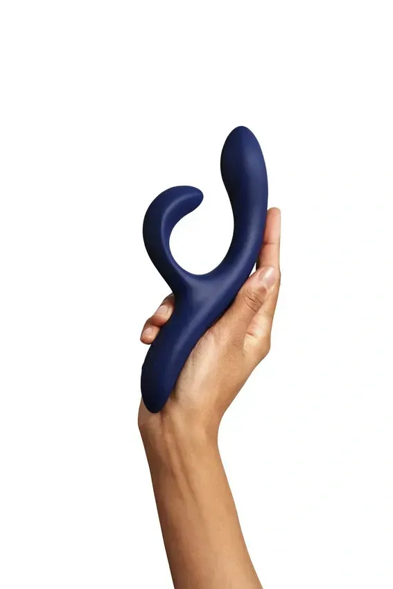 Вібратор-кролик We-Vibe Nova 2 Midnight Blue, темно-синій.
