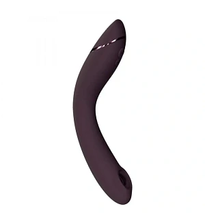 Вібратор для точки G з вакуумною стимуляцією Womanizer OG Aubergine, баклажановий.