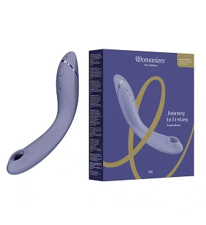 Вібратор для точки G з вакуумною стимуляцією Womanizer OG Lilac, бузковий.