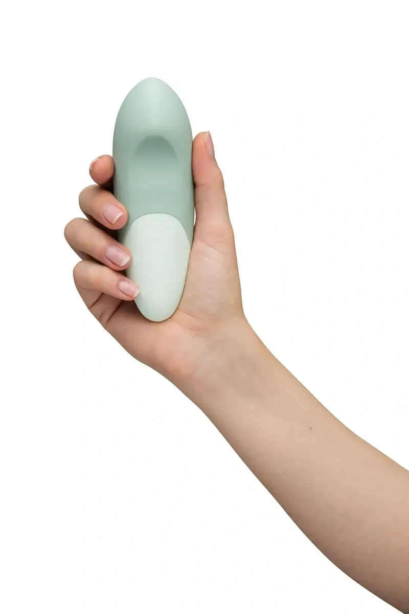 Універсальний безшумний вібратор Womanizer Vibe Sage, м’ятний.
